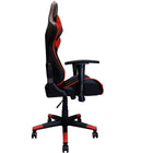 Nicer Furniture Racing Style Gaming Chair - Red-Hard plastic base ensures long-lasting durability and support.  