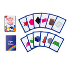 The Fidget Game 2D & 3D Shapes & Colours Card Pack-Introduces a variety of 2D and 3D shapes