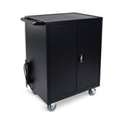 Luxor 32-Device AC Charging Cart for Up to 17" Laptops/Chromebooks-Locking front and rear access doors; includes two keys