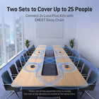 EMEET Luna Plus Meeting Conference Speaker and Microphone Kit-7
