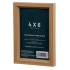 General Supply Goods + Co Photo Wood Frame - 4" x 6"-Includes a backstand for desktop or shelf display