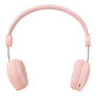 Basic Tech Bluetooth Over The Ear Kids Foldable Headphones - Pink-Safe-volume control with built-in volume regulators
