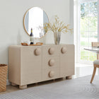 Modway Sonnet 57" Sideboard Storage Cabinet - Ash-Soft-Close Hinges