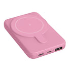 Helix 5,000 mAh Magnetic Power Bank - Pink-5,000  mAh Power Bank