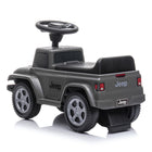 Freddo Jeep Rubicon Foot to Floor Ride-On for Toddlers - Grey-Sturdy and Safe: Made with durable PP tires and seat, this ride-on is built to support up to 55 lb (25 kgs) for safe and long-lasting fun