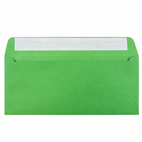 JAM Paper #10 Business Envelopes, Peel and Seal Closure, 4 1/8 x 9.5, Brite Hue Christmas Green Recycled, 500 Pack (86555H)-Product Type: Recycled Envelope