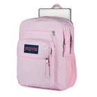 Jansport Big Student Backpack - 34 L - Pink Ice-Fully padded back panel