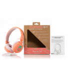 Planet Buddies Kids Wired Headphones - Pink (Owl)-100% recyclable packaging, with no plastic used
