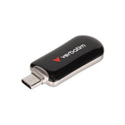 Verbatim 256 GB Plectra USB-C Flash Drive – Black-With the Plectra USB and a USB-C port, you can effortlessly connect to a wide range of devices, including laptops, smartphones, and tablets