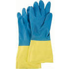 Mapa Professional Two Tone Ns53 Gloves, Size X-Large/10, 13" L, Rubber Latex/Neoprene, 28 mil - 36 Pack-Cuff Style Straight