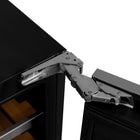 Kucht 24" Dual‑Zone 52‑Bottle Wine Cooler - Stainless Steel-Door reversible