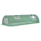 Outsunny Portable Mini Greenhouse - 7' x 3' x 2' - Green- 31.5" x 78.7" (80 x 200 cm) mini greenhouse for you to grow plants and vegetables in plenty of spots, especially smaller ones
 