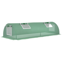 Outsunny Portable Mini Greenhouse - 7' x 3' x 2' - Green- 31.5" x 78.7" (80 x 200 cm) mini greenhouse for you to grow plants and vegetables in plenty of spots, especially smaller ones
 