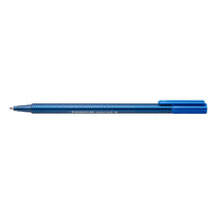 Staedtler triplus Ballpoint Pen - XB - Blue-Airplane-safe - automatic pressure equalization prevents pen from leaking on board aircraft