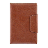 Artikl Universal Folio Vegan Leather Tablet Case Covers for 7"- 8" Tablets - Distressed Brown-All around Protection