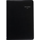 AT-A-GLANCE 2027 Weekly Appointment Book - 6" H x 3-3/4" W - Black - Bilingual-12 months tabbed: January 2027 - December 2027