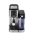 Salton Barista+ 3-in-1 Espresso, Cappuccino & Latte Machine with Milk Removable Container-Removable Milk Container: The convenient removable milk container allows for easy storage in the fridge and simple cleanup, making your coffee experience even more enjoyable and hassle-free