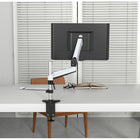 ShoppingAll SA-GA12 Adjustable Single Gas Spring Monitor Mount Desk Stand for 15"-32" Monitor - White-7
