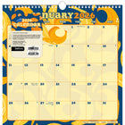 DateWorks 2026 16-Month Spiral Wall Calendar - 12" x 12" - Cute Fruits - English-12.00" x 12.00"