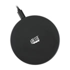 Adesso 10W Qi-Certified Disc Wireless Charger - Fast Charging for iPhone & Android Devices-Sleek & Compact Design - Disc-style, lightweight charger fits perfectly on desks, nightstands, or office spaces for convenient daily use