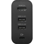 ASUS ROG 100W All-in-One Portable Power Gaming Charger Dock-Universal docking solution compatible with laptops, smartphones, and gaming consoles that support USB-C charging