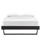 Modway Billie Wood Full Platform Bed Frame - Black-Wood, MDF, and Veneer Construction