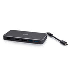 C2G USB-C 7-in-1 Dual Display MST Docking Station - Black-USB-A and USB-C ports for fast data transferring
