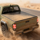 Outsunny 6.5 ft So ft Tri-Fold Truck Bed Tonneau Cover-Tailgate foam strip and seal strip for enhanced waterproofing
