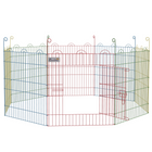 PawHut Outdoor Portable Octagon Pet Playpen-This pet playpen can be formed in a variety of shapes  hexagon, pentagon, square, triangle etc. 
