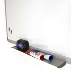 BAZIC Products Aluminum Frame Magnetic Dry Erase Board Value Pack, 24" x 36"-Smooth writing surface provides ideal contrast and visibility