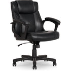 Staples Bonded Leather Task Chair - Black-Seat-height adjustment lets you set the chair to suit the needs of your body and workspace