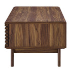 Modway Render Coffee Table - Walnut-Splayed Frame