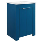 Modway Maybelle 24" Bathroom Vanity - Navy/White-7
