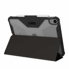 UAG Plyo Folio Case iPad 10.9 2022 (10th Gen) - Black/Ice-Meets military drop-test standards [MIL STD 810G 516.6] providing increased shock protection