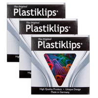 Baumgartens Plastiklips Paper Clips - Assorted Sizes, Colors - 3 Packs of 315-Cheer up your documents and files with colorful Plastiklips