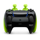 Sony DualSense Wireless Controller - Remix Green-Elevate PC gaming with advanced features like haptic feedback and adaptive triggers in a range of blockbuster PC titles, stream games from your PS5 or PS4 console to your PC and other devices via the PS Remote Play App and play with the DualSense controller, discover more DualSense controller-supported PC games published by PlayStation at https://www.playstation.com/games/pc-games/