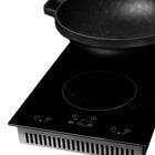 Danby 12″ Radiant 2 Burner Cooktop - Black-Ceramic Glass Surface: Sleek, durable, and easy to clean