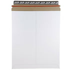 JAM Paper Photo Mailer Stiff Envelopes with Self Adhesive Closure, 11 x 13.5, White Recycled, 10 Pack (3PSWg)-Size: 11" x 13.5"