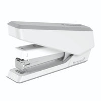 Fellowes LX850 Full Strip EasyPress Antimicrobial Stapler - White-High-quality, jam-free design