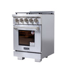 Kucht 24" KFX-X Series Pro Style Natural Gas Range - Stainless Steel-18