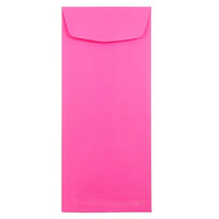 JAM Paper #11 Policy Envelopes, 4.5 x 10.38, Brite Hue Ultra Fuchsia Pink, 100 Pack (3156391g)-Ultra fuchsia hot pink