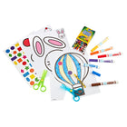 Crayola Scissor Skills Activity Kit - Set of 88-Ouch-free paper cutting: the scissors come in 3 different shapes for a variety of toddler art projects: straight, wavy, and zigzag