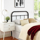 Modway Serena Twin Steel Headboard - Brown-Strong Tubular Design