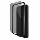 Blu Element GreenGlass Privacy Screen Protector with Installation Kit for Samsung Galaxy S25+/S24+-2X impact resistance & shatter-proof compared with unprotected screen