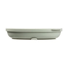 b.box Silicone Plate + Lid - Sage-Deep curved edges for easy scooping and less mess
