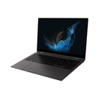Samsung Galaxy Book 2 Pro 360 15.6" Touch Laptop - Intel Core i5-1240P - 512GB SSD - 16GB RAM - Windows 11 - Graphite-This thin and light 2-in-1 laptop works great with the included S Pen