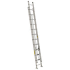 Featherlite 3200D Series 24' Industrial Heavy-Duty Aluminum Extension/Straight Ladder-Max. Open Height: 21'