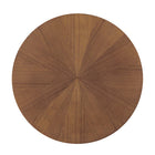 Modway Crossroads 24" Round Wood Side Table - Walnut-7