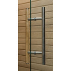 Westinghouse 2-Person Deluxe French Door Infrared Sauna with Light Therapy - 46" W x 40" D - Beige-8
