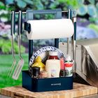 Mr. Bar-B-Q Barbecue Serving Caddy-Adjustable Height to Fit Your Needs
